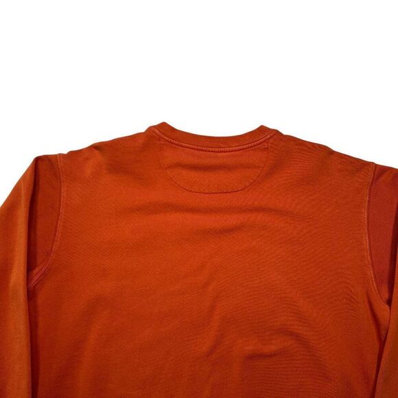 Mugsy Men's Orange Cowboy Hat Embroidered Crewneck Sweatshirt - Picture 7 of 9